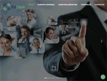 Tablet Screenshot of endesk.com
