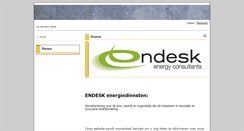 Desktop Screenshot of endesk.be